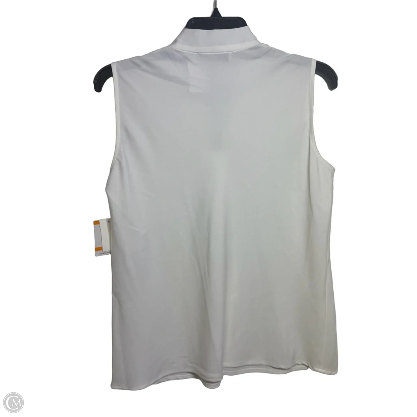 Top Sleeveless By Kasper In White, Size: S