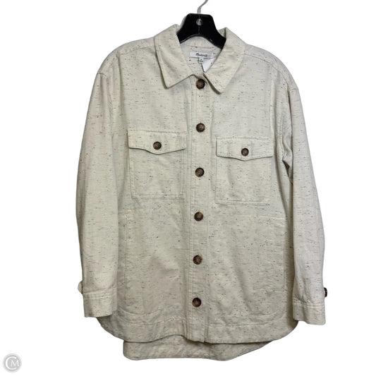 Top Long Sleeve By Madewell In Cream, Size: Xs