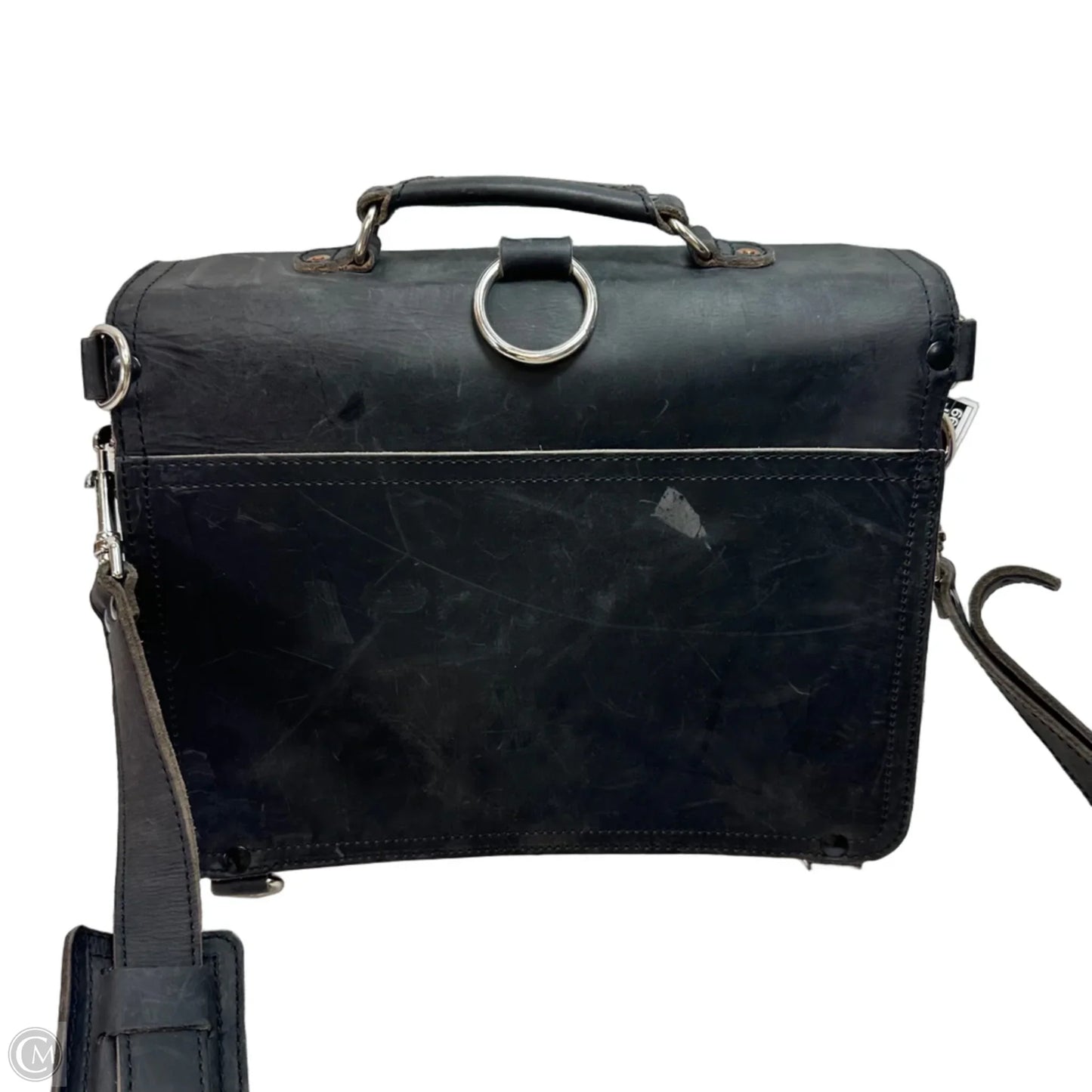 Laptop Bag Leather By SADDLEBACK, Size: Medium