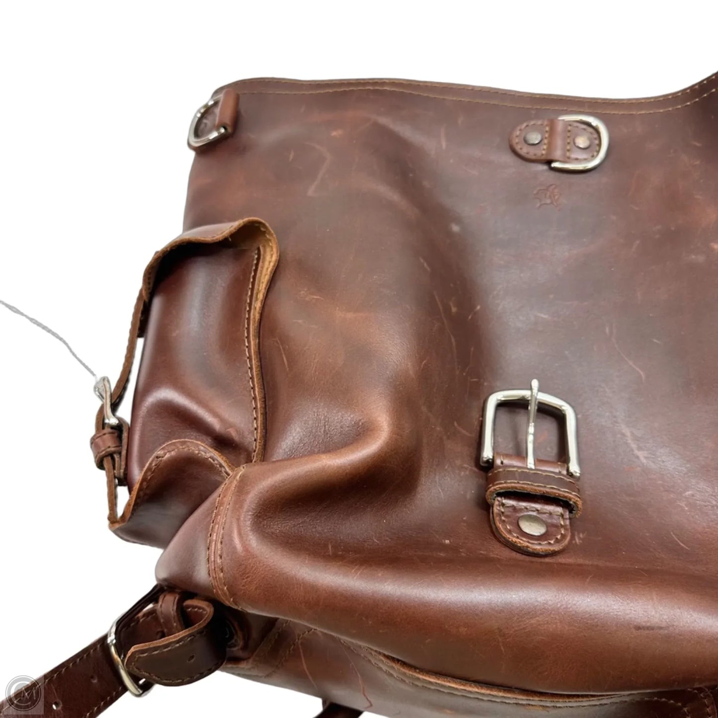 Backpack Leather By SADDLEBACK, Size: Medium