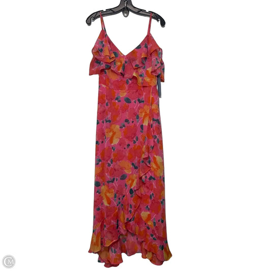 Dress Party Long By London Times In Floral Print, Size: 8