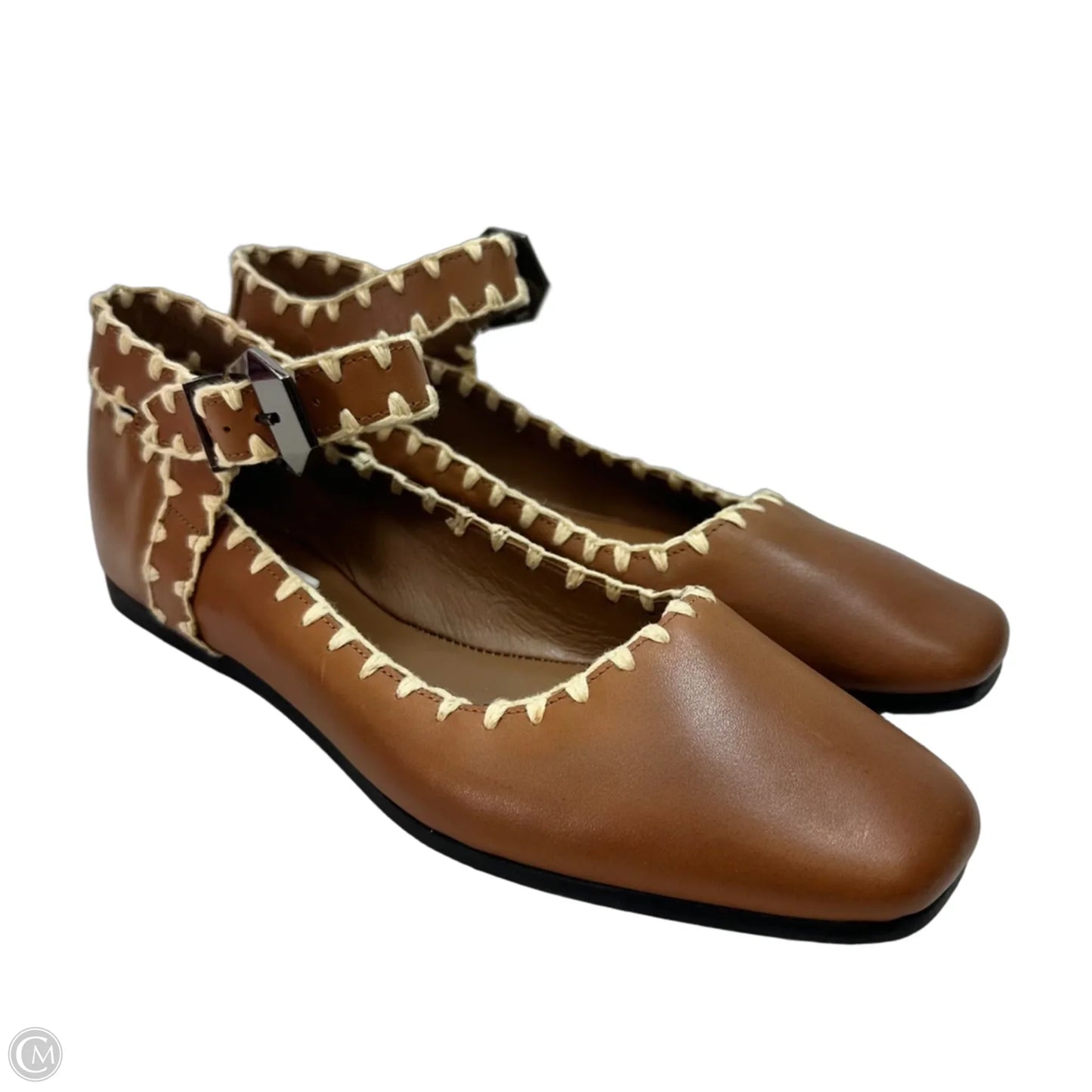 Shoes Flats By Free People In Brown, Size: 9.5