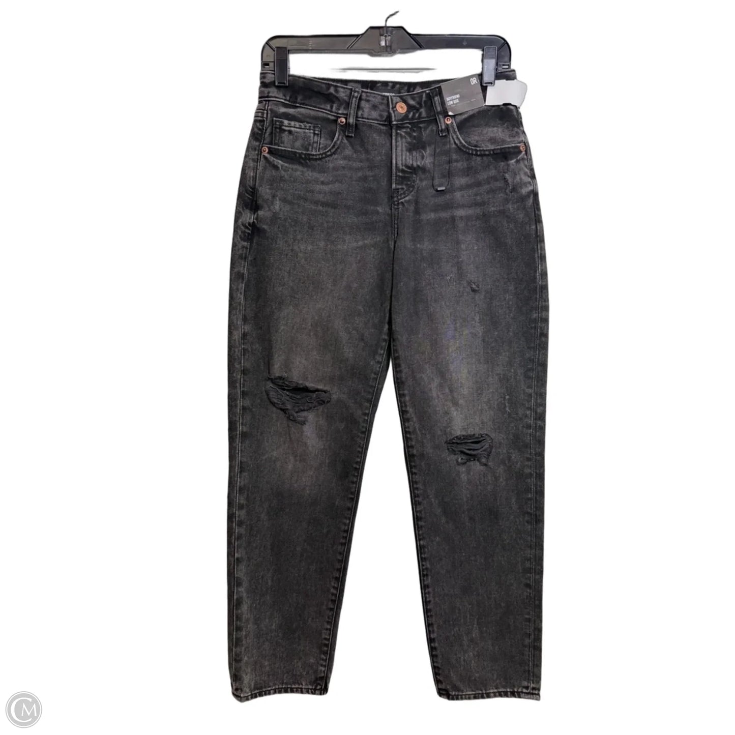 Jeans Boyfriend By Express In Black, Size: 0