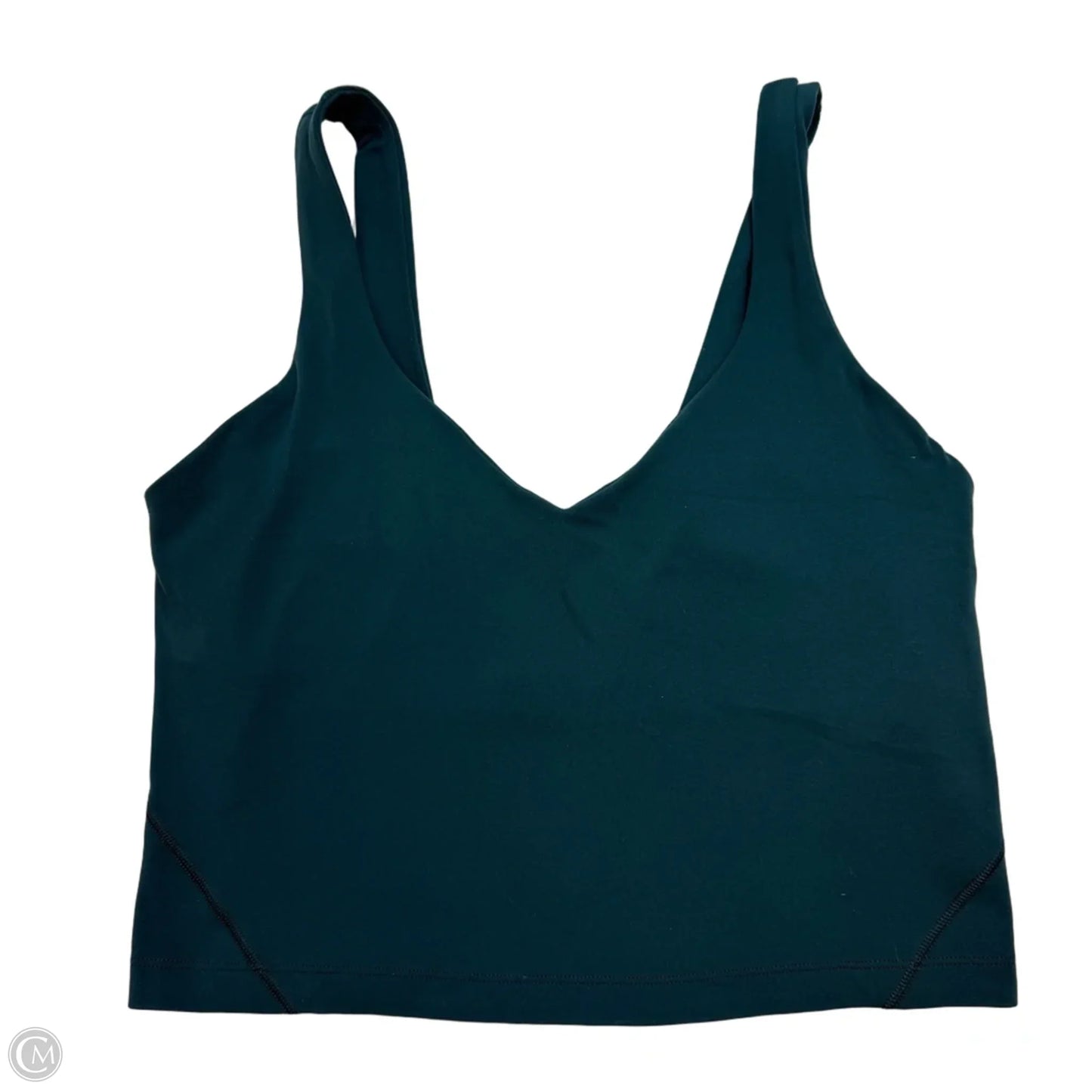 Athletic Tank Top By Lululemon In Green, Size: 8