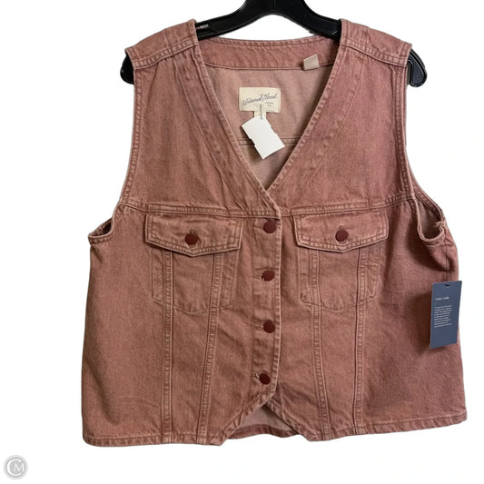 Vest By Universal Thread In Pink, Size: Xl