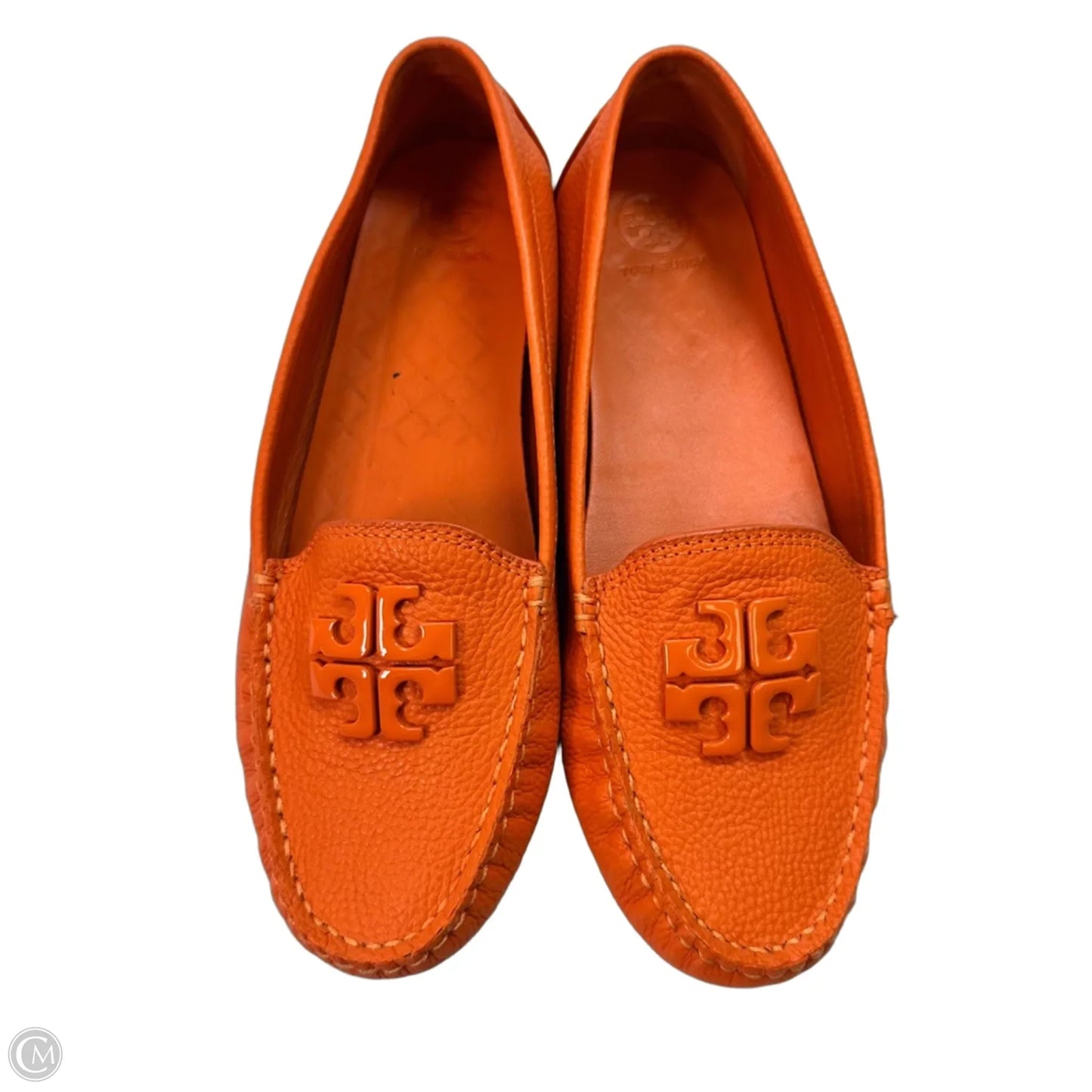 Shoes Designer By Tory Burch In Orange, Size: 8.5
