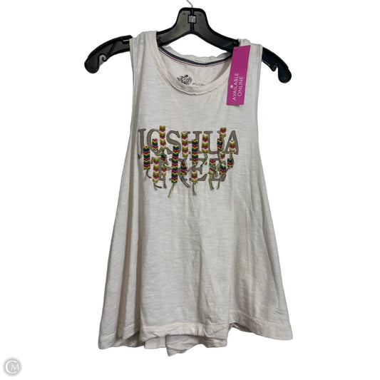 Tank Top By Pilcro In Cream, Size: M