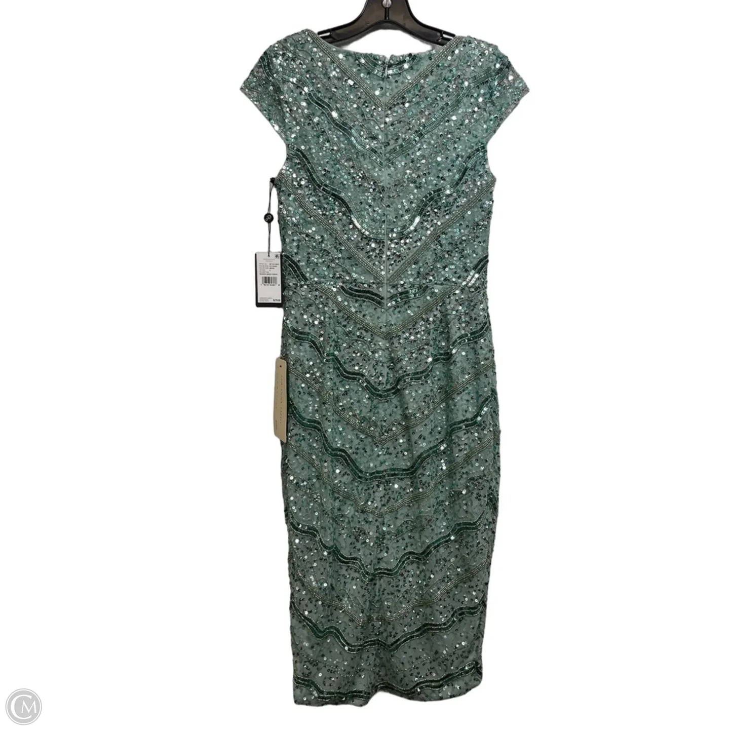 Dress Party Short By Adrianna Papell In Green, Size: 4