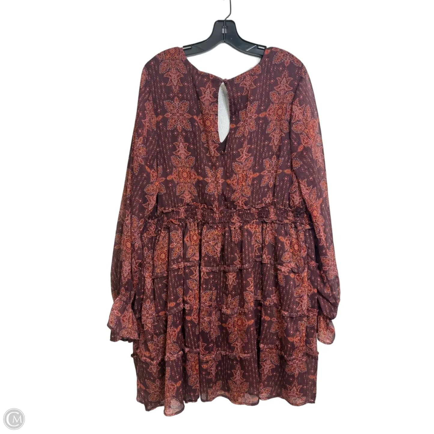 Dress Casual Short By Torrid In Maroon, Size: 3x