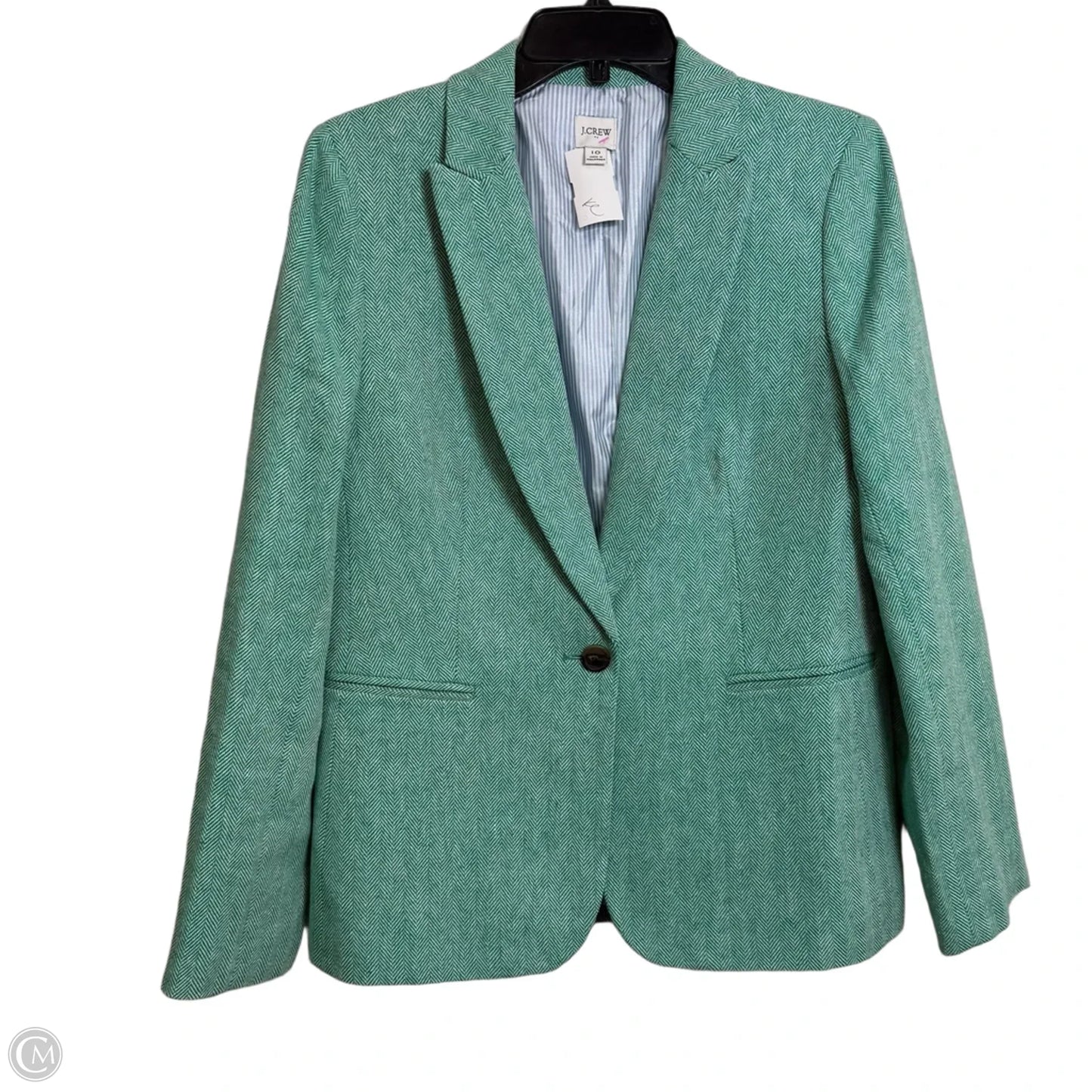 Blazer By J. Crew In Green, Size: M