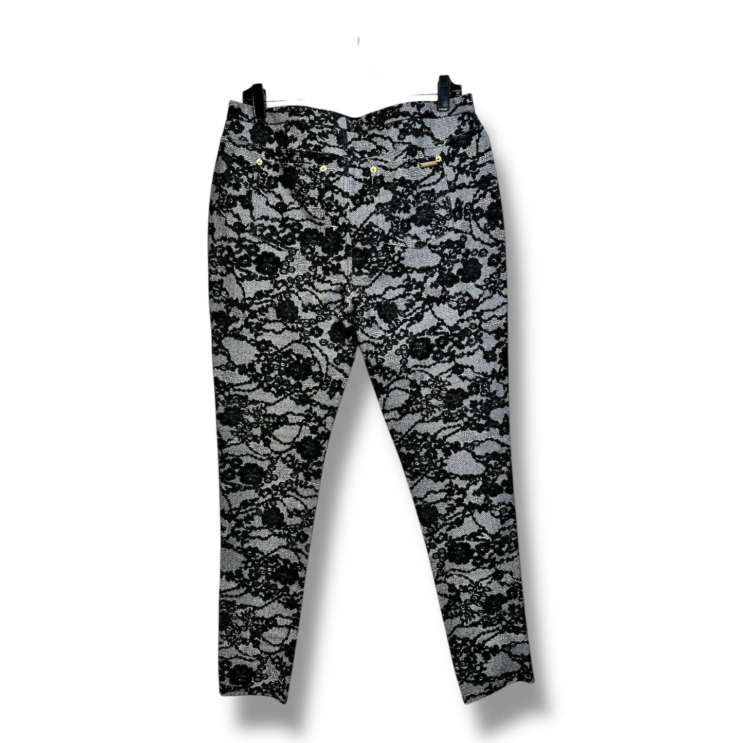 Pants Leggings By Michael By Michael Kors In Floral Print, Size: L