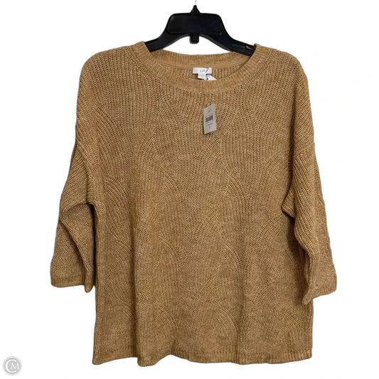 Sweater By J. Jill In Tan, Size: S