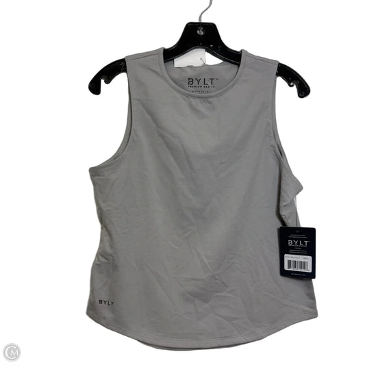 Athletic Tank Top By Clothes Mentor In Grey, Size: S