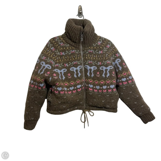 Jacket Faux Fur & Sherpa By Blanknyc In Brown, Size: Xs