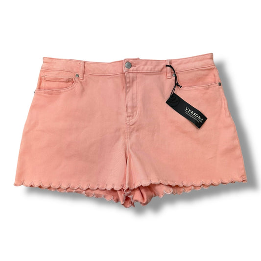 Shorts By Versona In Peach, Size: 18