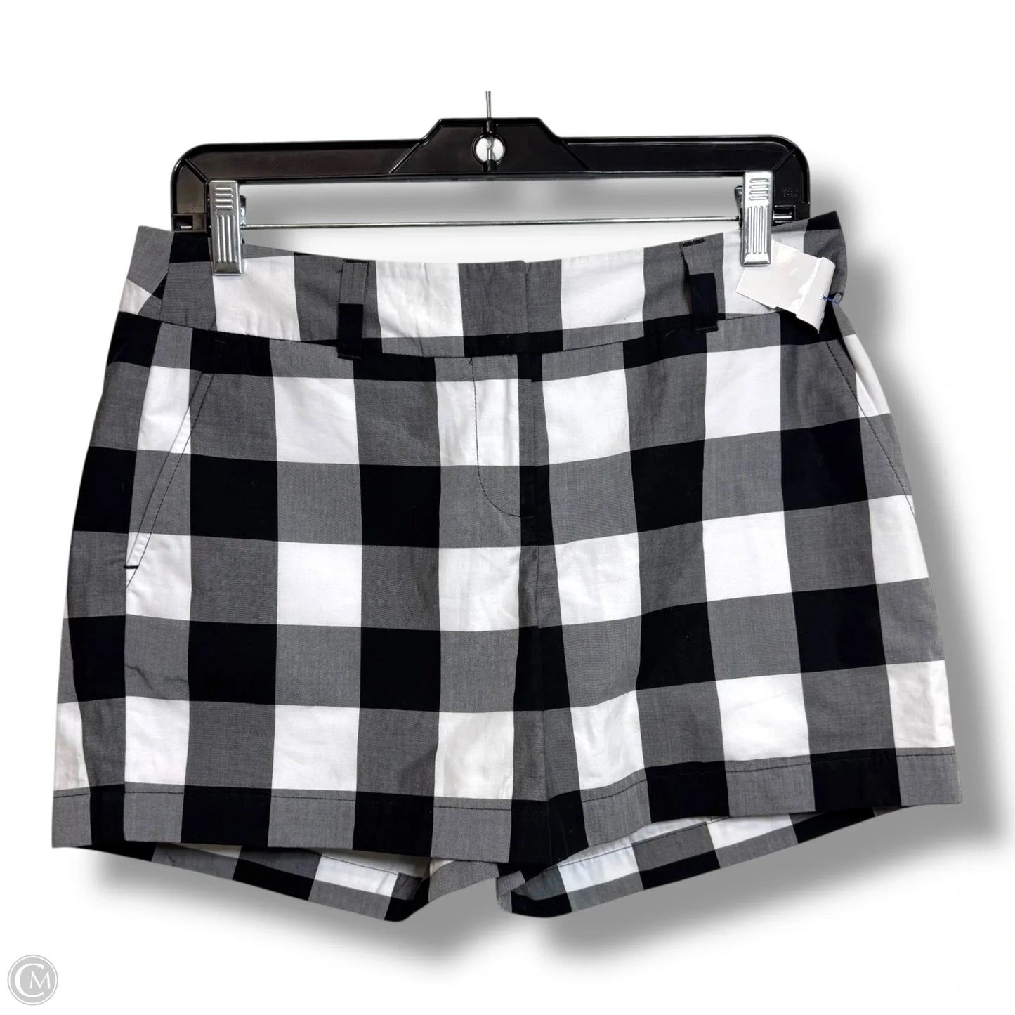 Shorts By Loft In Plaid Pattern, Size: 4