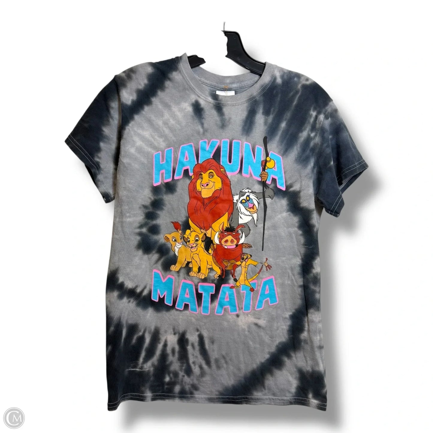 Lion King Top Short Sleeve By Disney Store In Animal Print, Size: S