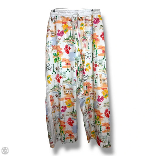 Pants Designer By Karl Lagerfeld In Multi-colored, Size: 2x