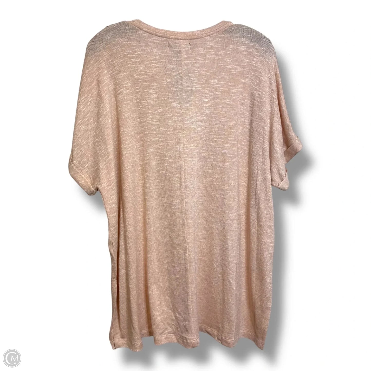 Top Short Sleeve By Lane Bryant In Pink, Size: 18
