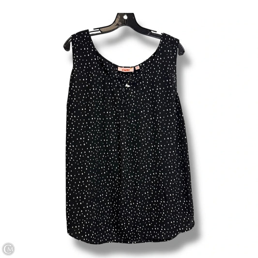 Tank Top By Evri In Polkadot Pattern, Size: 2x