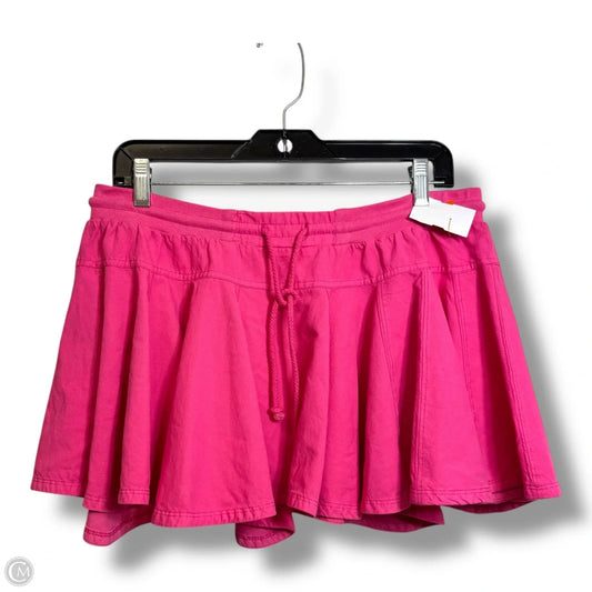 Skirt Mini & Short By Anthropologie In Pink, Size: M