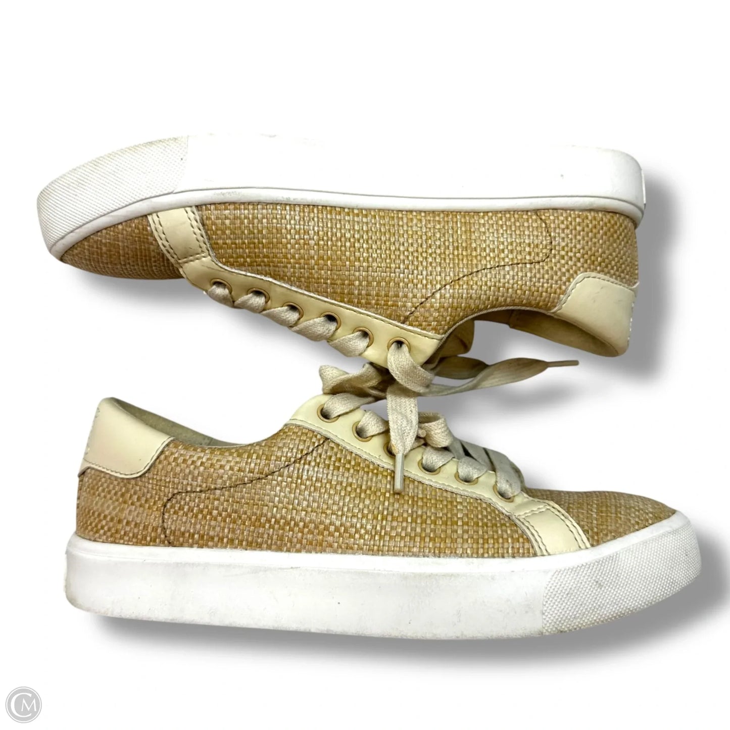 Shoes Sneakers By Sam Edelman In Tan, Size: 6.5