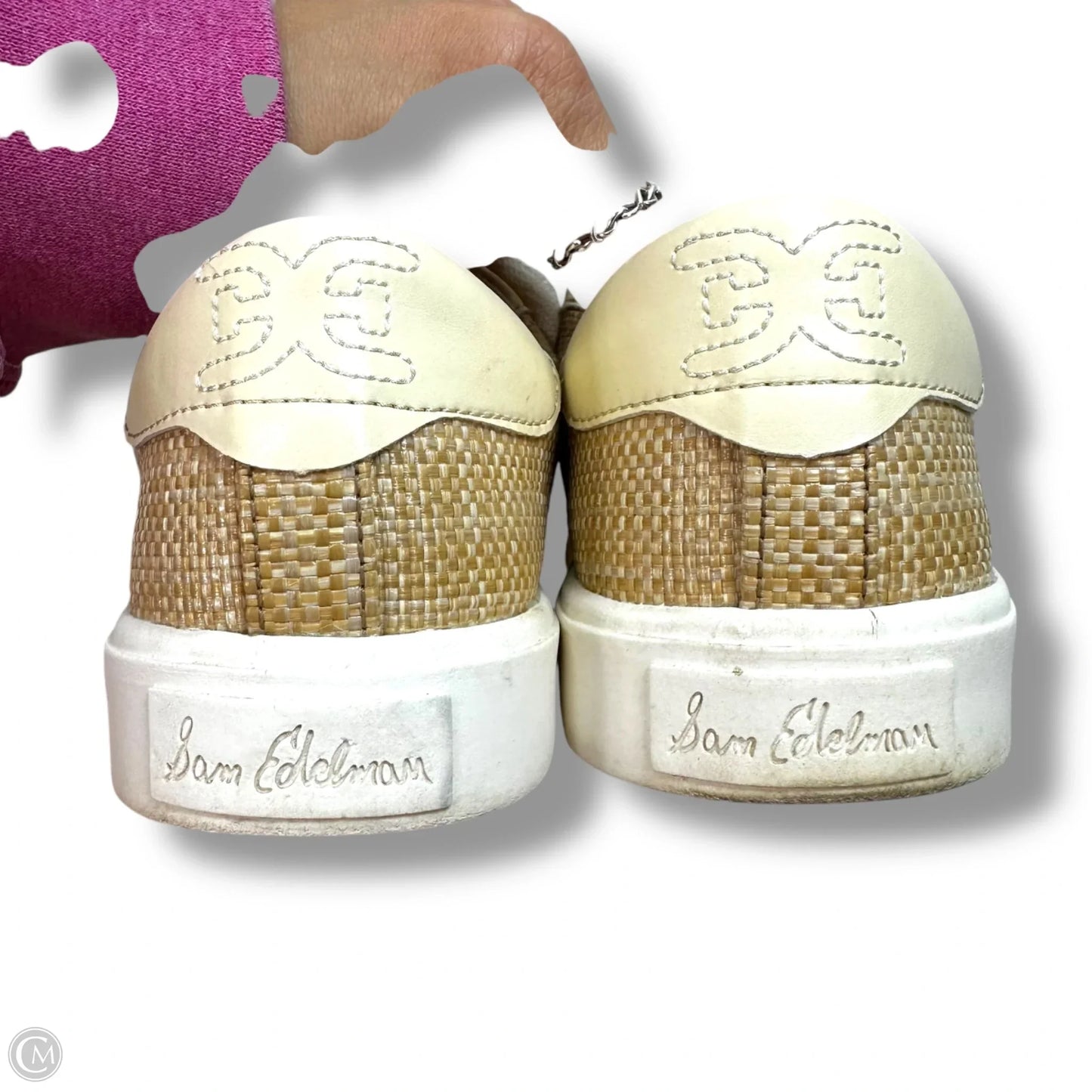 Shoes Sneakers By Sam Edelman In Tan, Size: 6.5