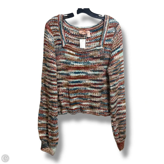 Sweater By Willow & Root In Multi-colored, Size: Xl