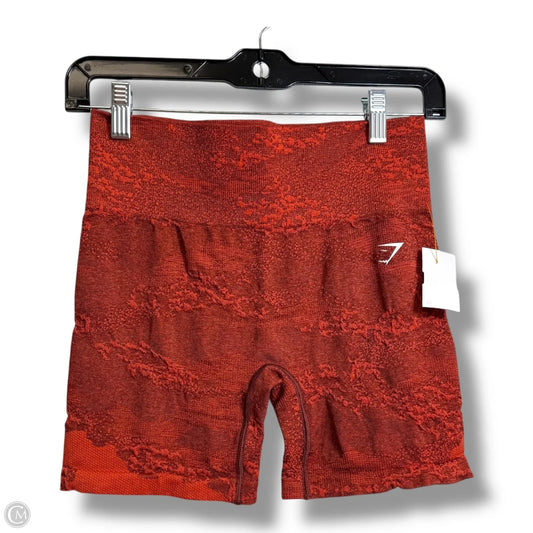 Athletic Shorts By Gym Shark In Orange, Size: M