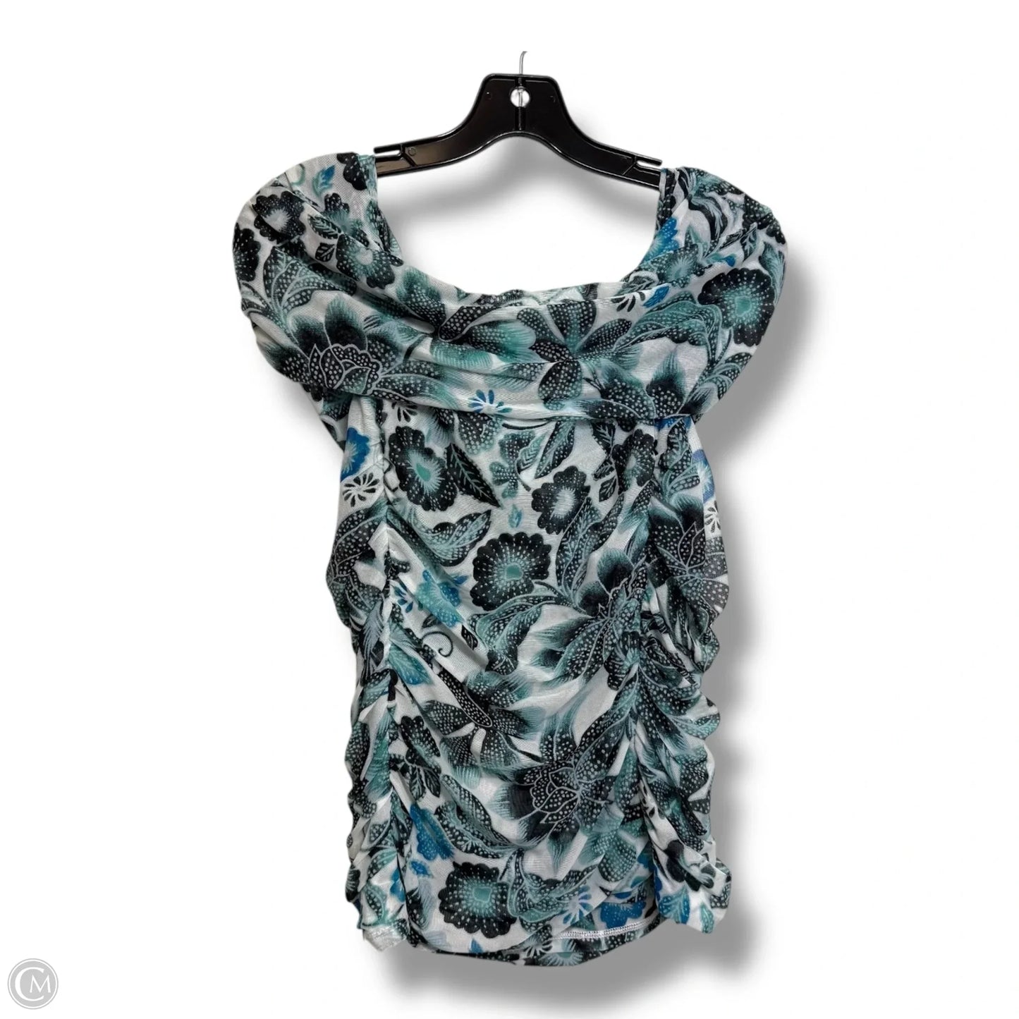 Top Sleeveless By White House Black Market In Floral Print, Size: M