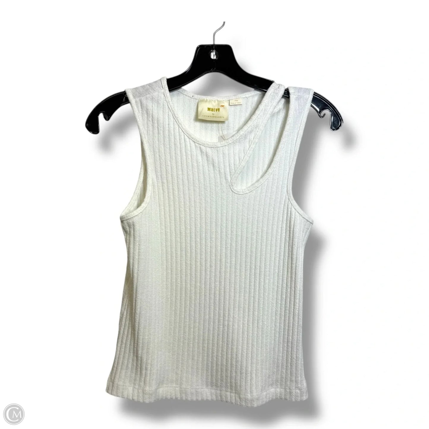 Tank Top By Maeve In White, Size: L