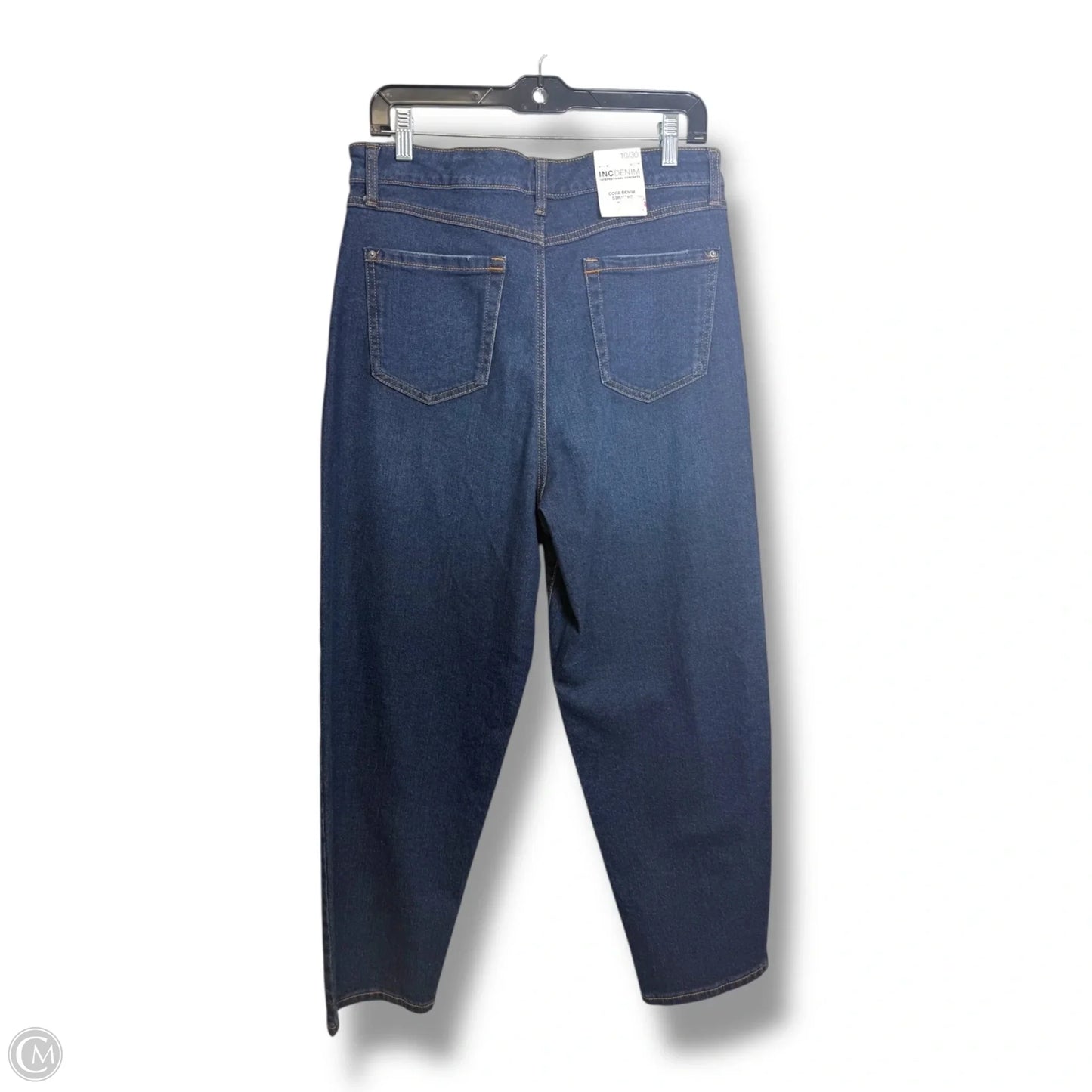 Jeans Straight By Inc In Blue Denim, Size: 10