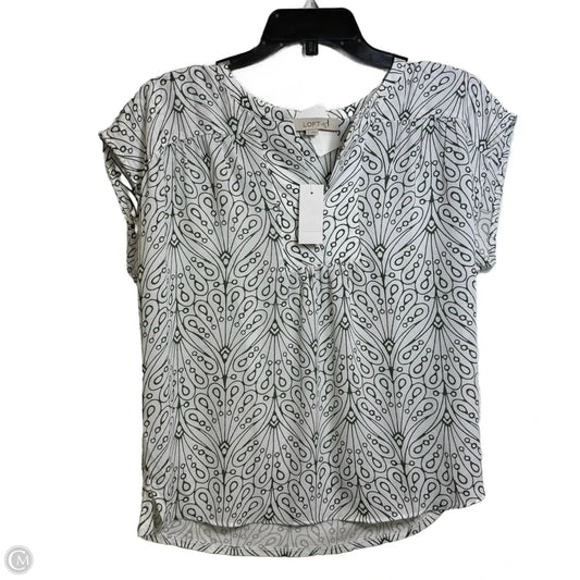 Top Sleeveless By Loft In Multi-colored, Size: S