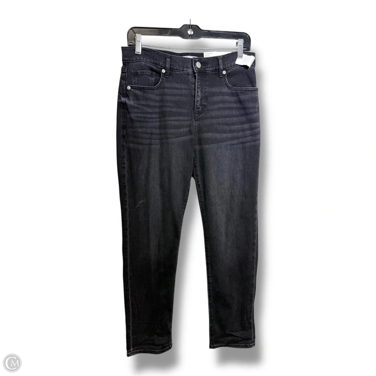 Jeans girlfriend Straight By Loft In Black, Size: 6