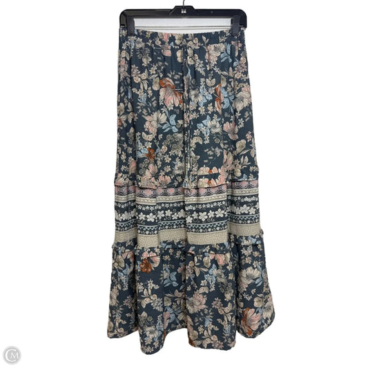 Skirt Maxi By Sienna Sky In Floral Print, Size: M