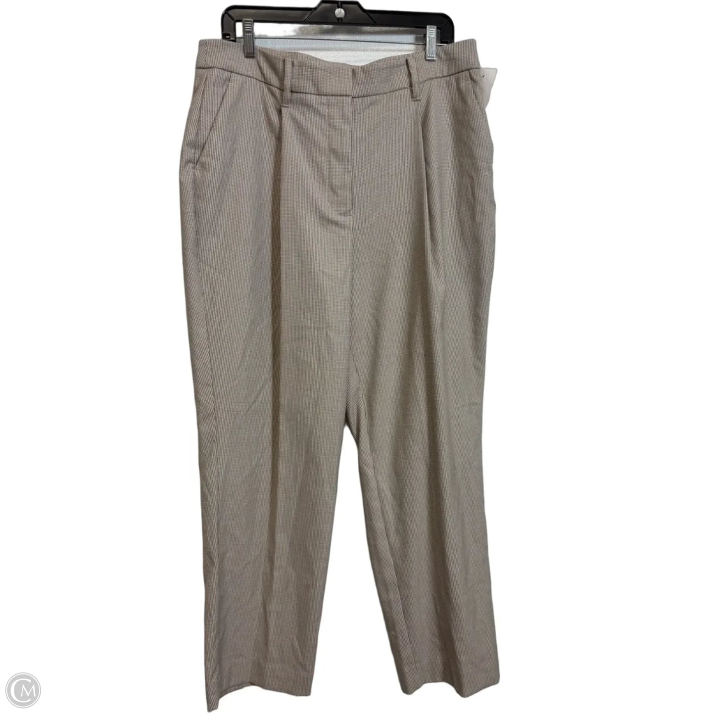 Pants Dress By Nine West In Brown & Cream, Size: 14