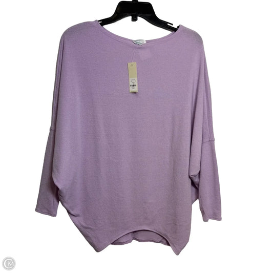 Top Long Sleeve Basic By Blue Rain In Purple, Size: M