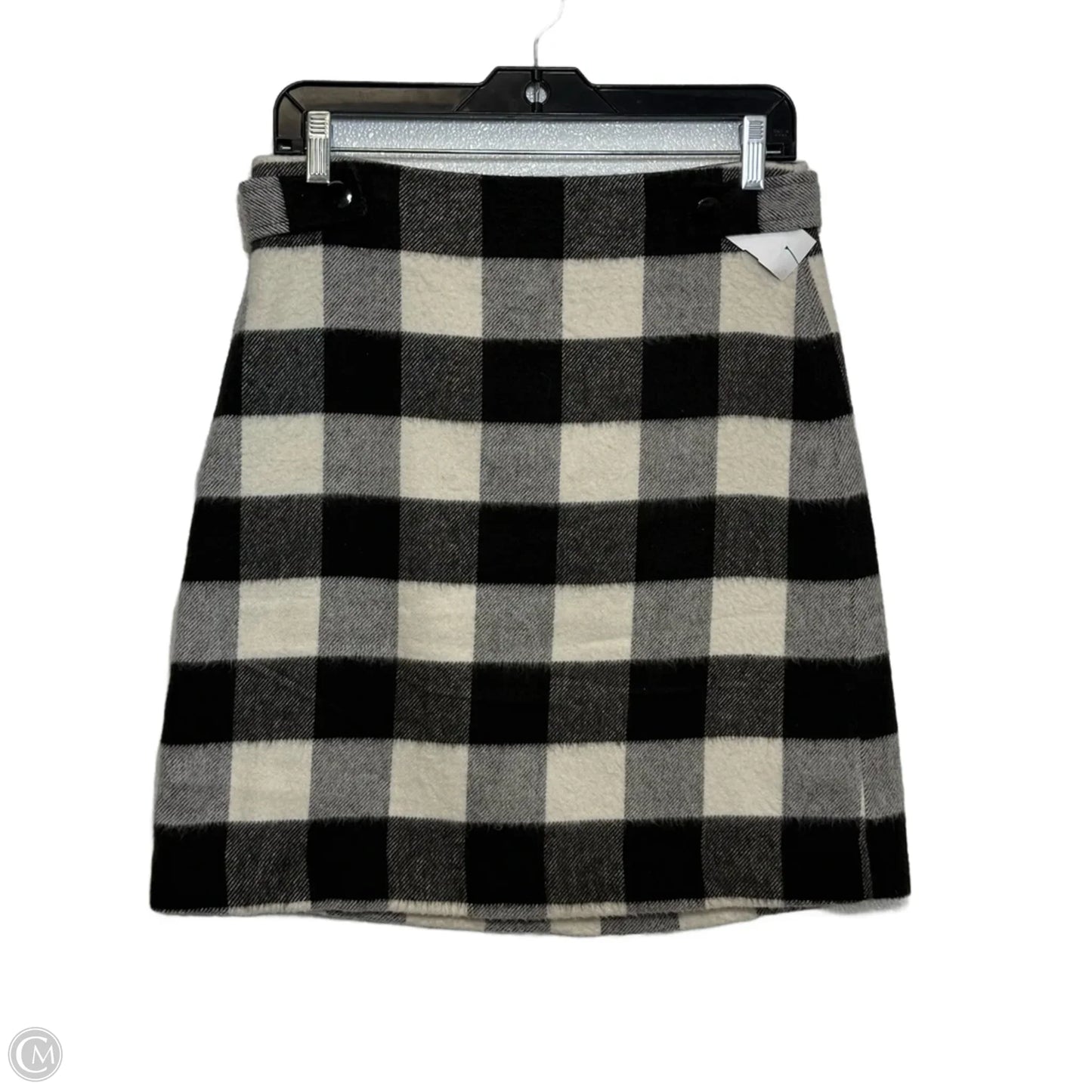 Skirt Mini & Short By Loft In Plaid Pattern, Size: 4