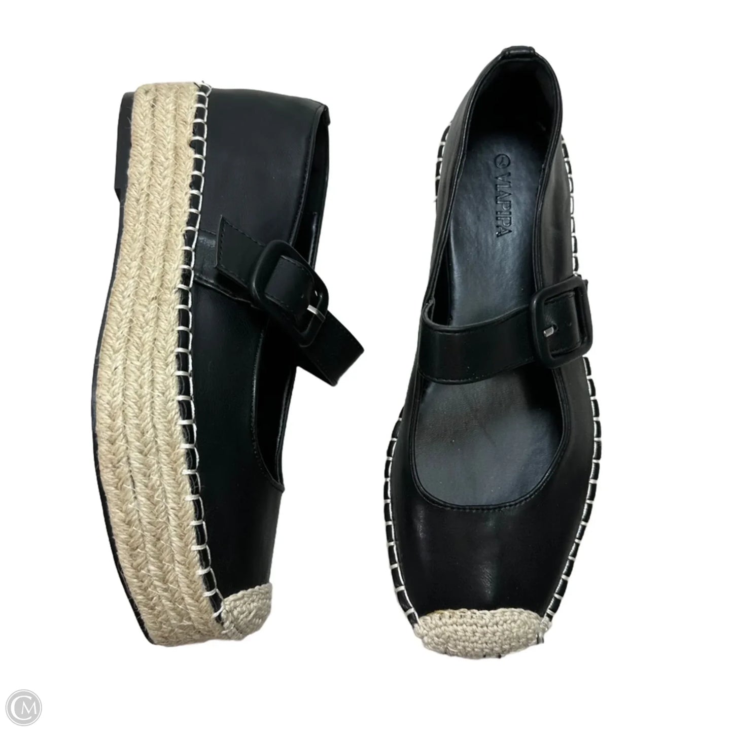 Shoes Flats By Clothes Mentor In Black, Size: 7