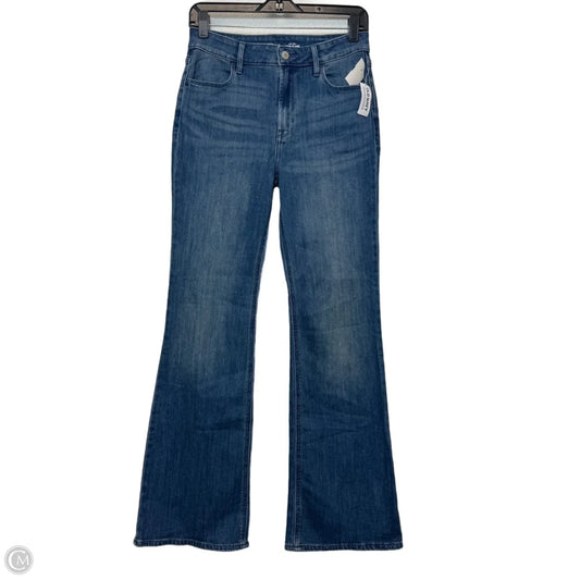 Jeans Flared By Old Navy In Blue Denim, Size: 4