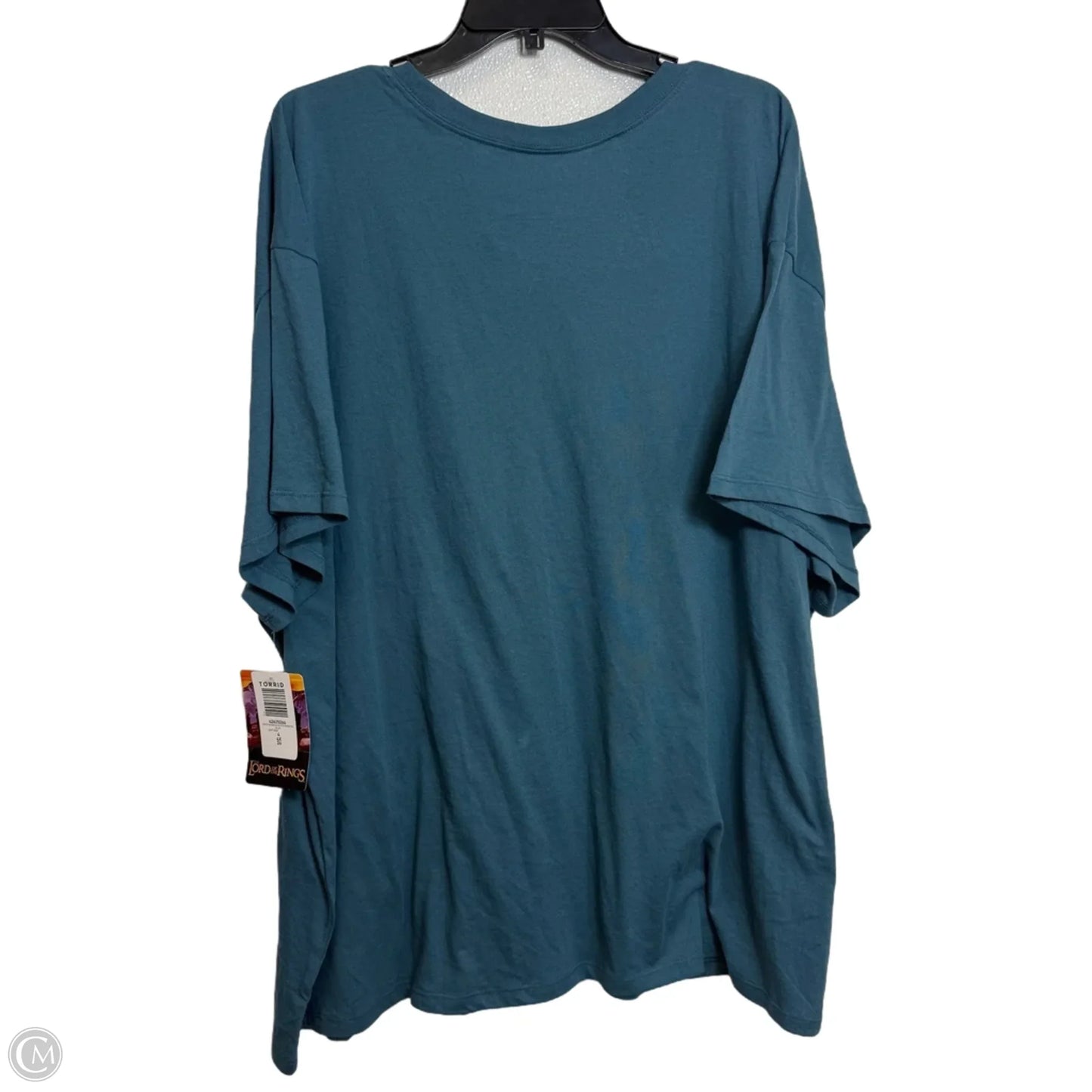 Top Short Sleeve Basic By Torrid In Green, Size: 4x