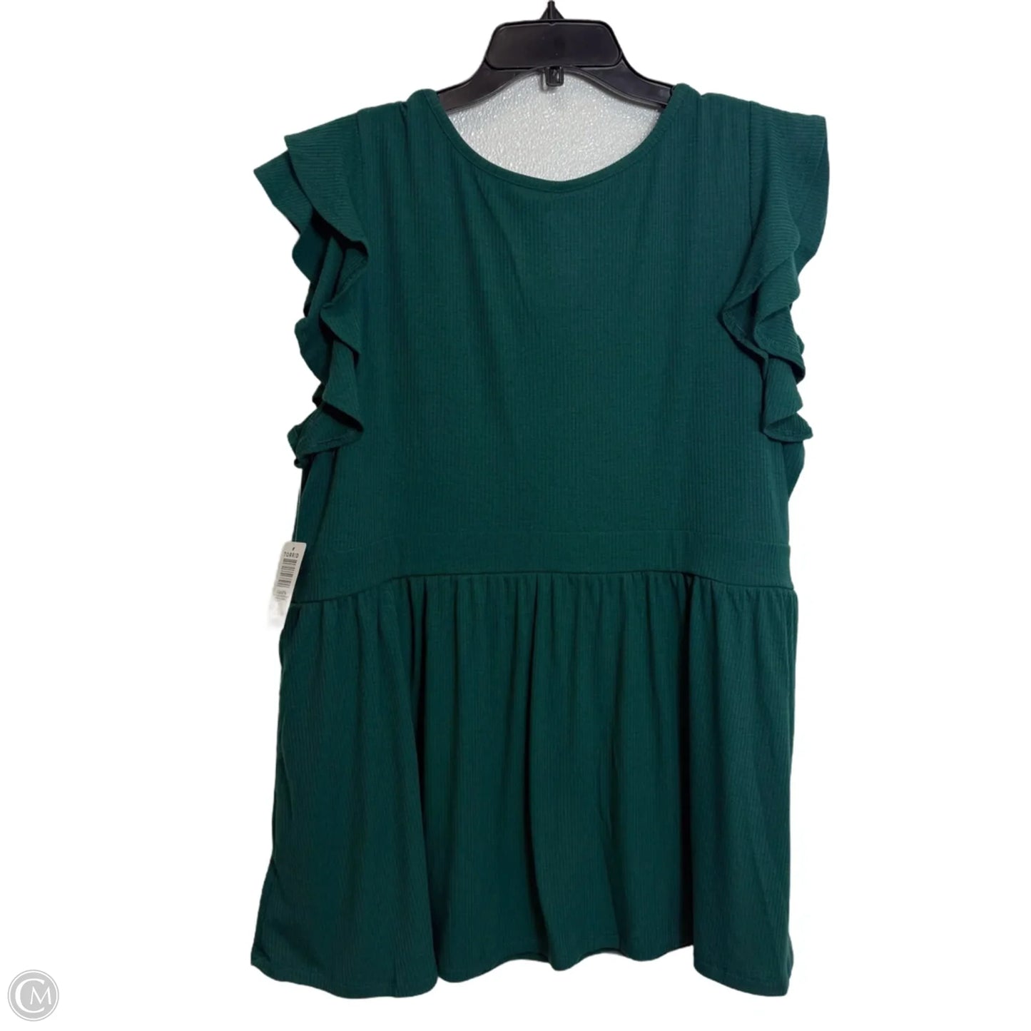 Top Short Sleeve Basic By Torrid In Green, Size: 3x
