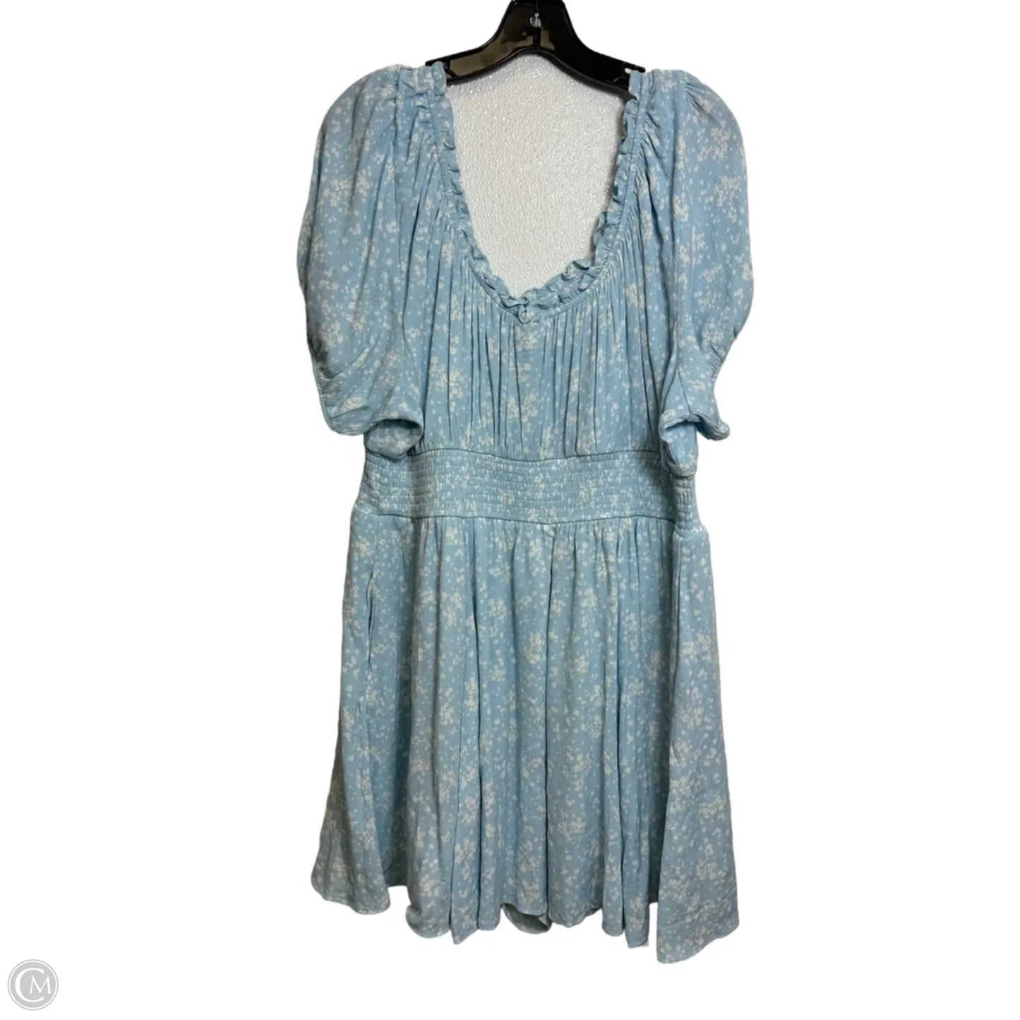 Dress Casual Midi By Torrid In Blue, Size: 2x