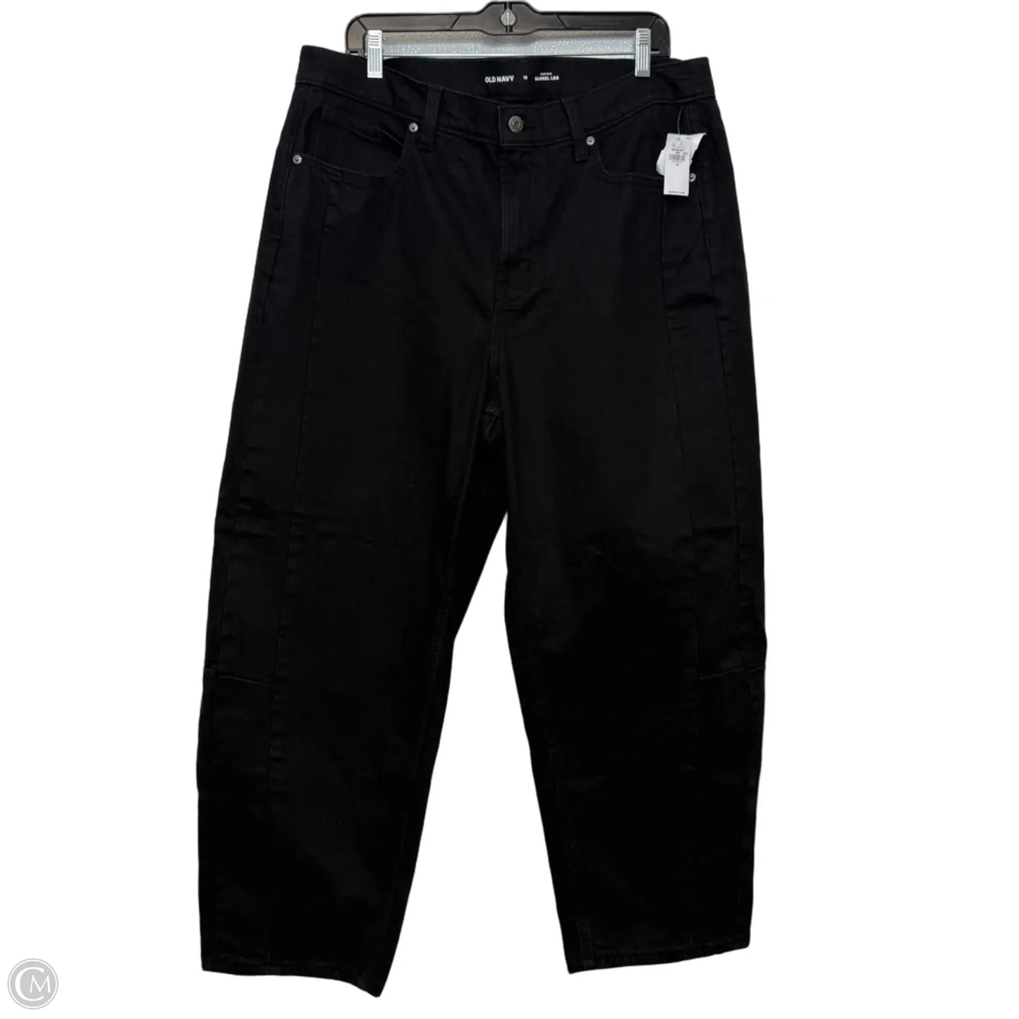 Jeans barrel By Old Navy In Black, Size: 16