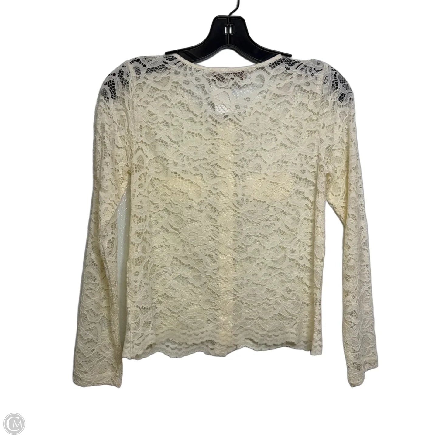 Top Long Sleeve By Loft In Beige, Size: Xxs