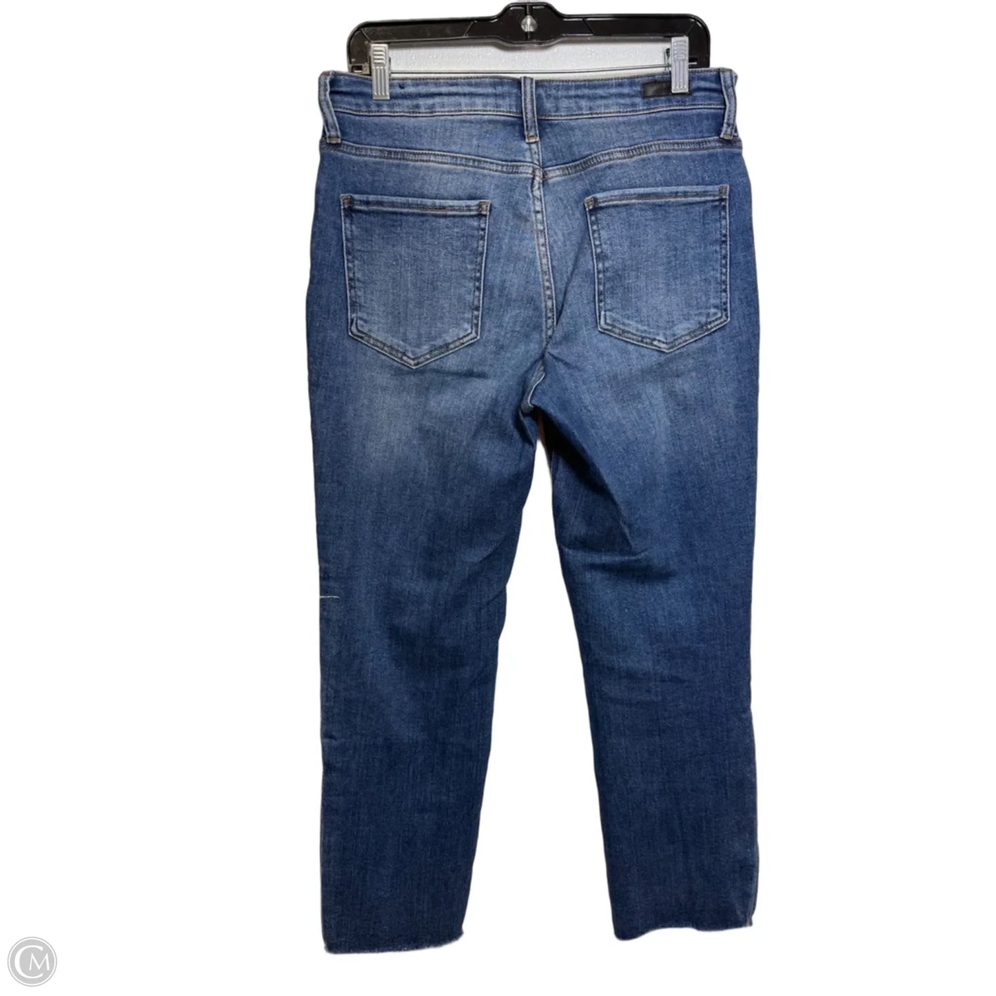 Jeans Straight By Kut In Blue Denim, Size: 10
