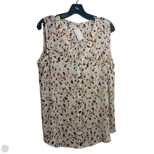 Top Sleeveless Basic By Maurices In White, Size: Xxl