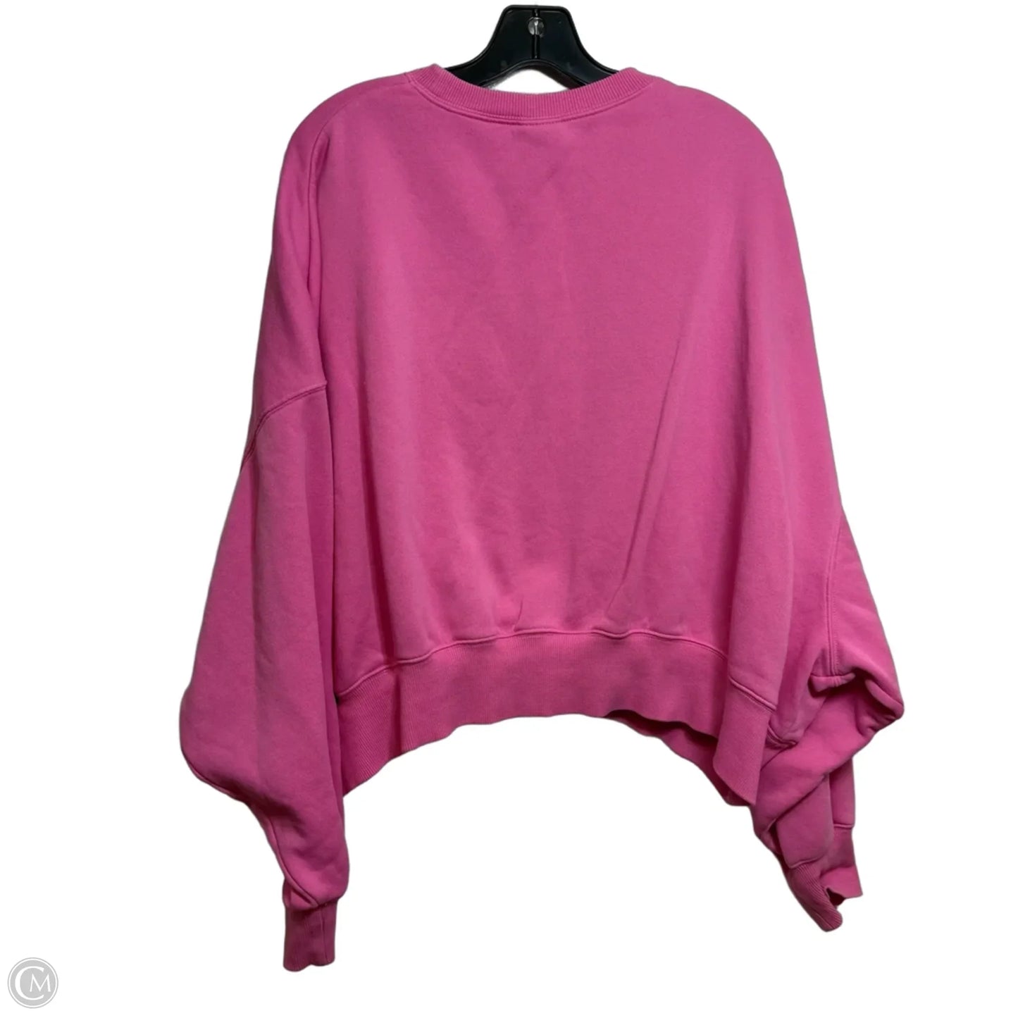 Sweatshirt Crewneck By Nike In Pink, Size: L