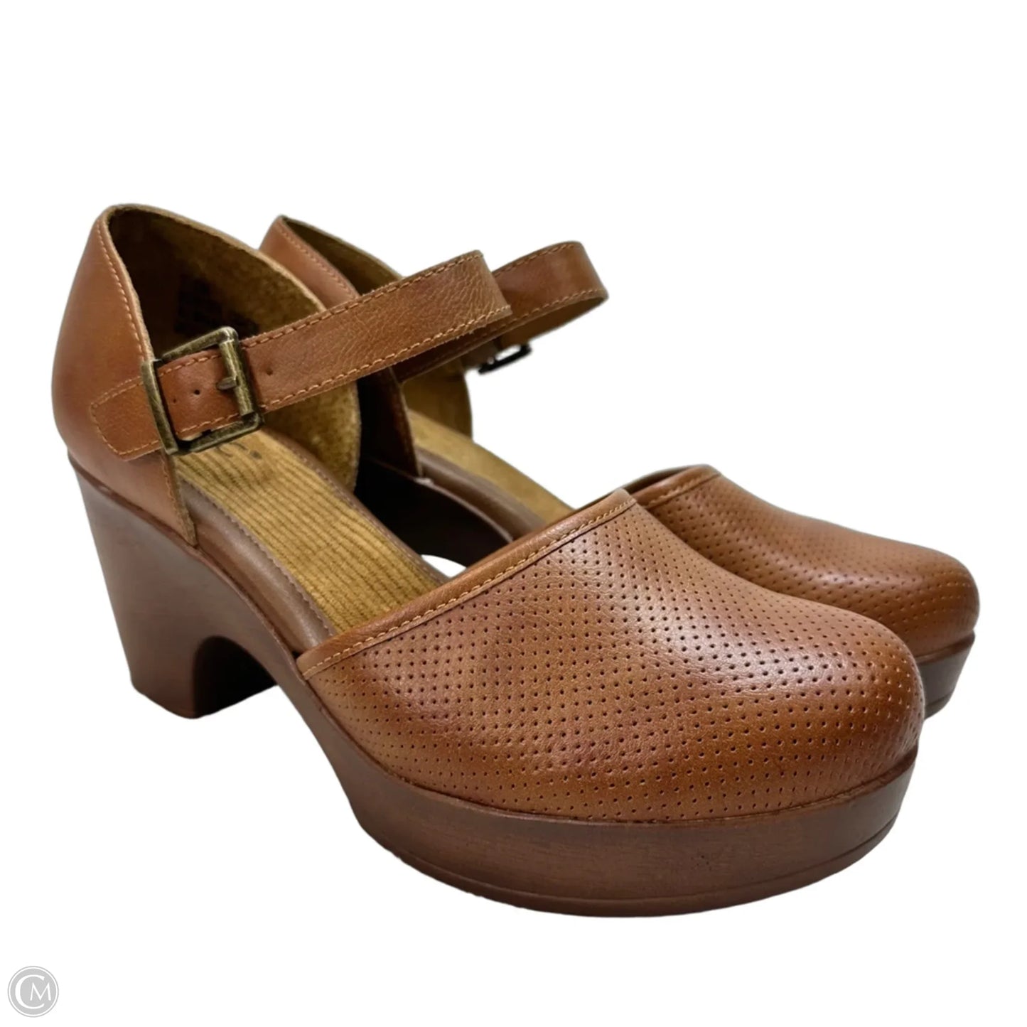 Shoes Heels Block By Boc In Brown, Size: 7.5