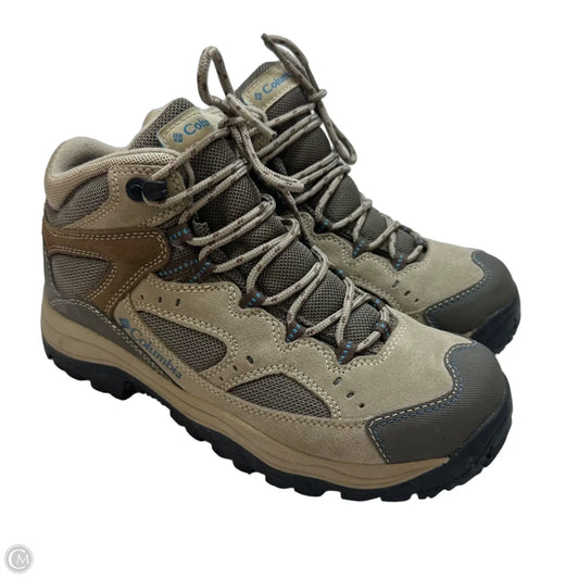 Boots Hiking By Columbia In Brown, Size: 10